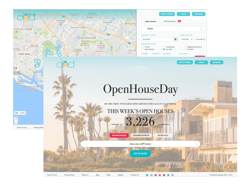 OpenHouseDay Web App Development