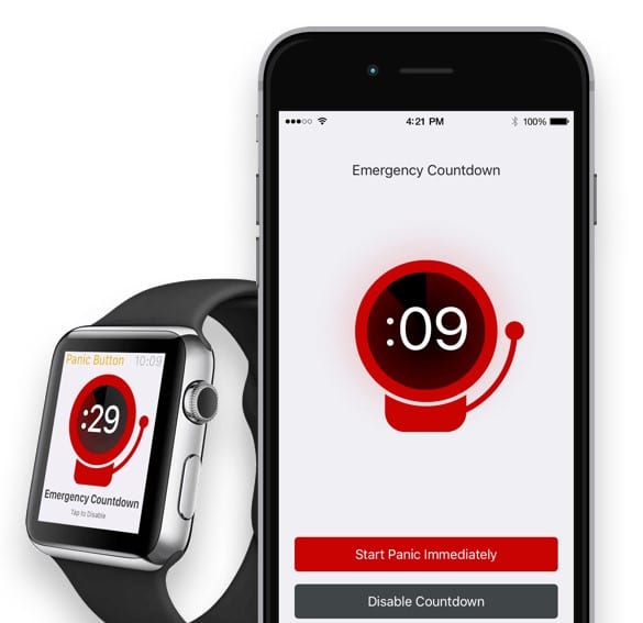 Panic Button iOS App