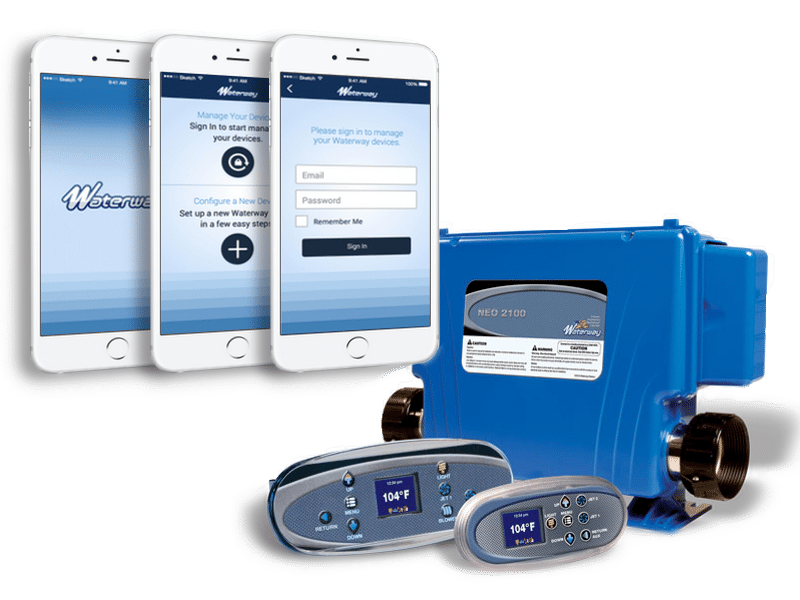 Waterway Plastics IoT Spa Application