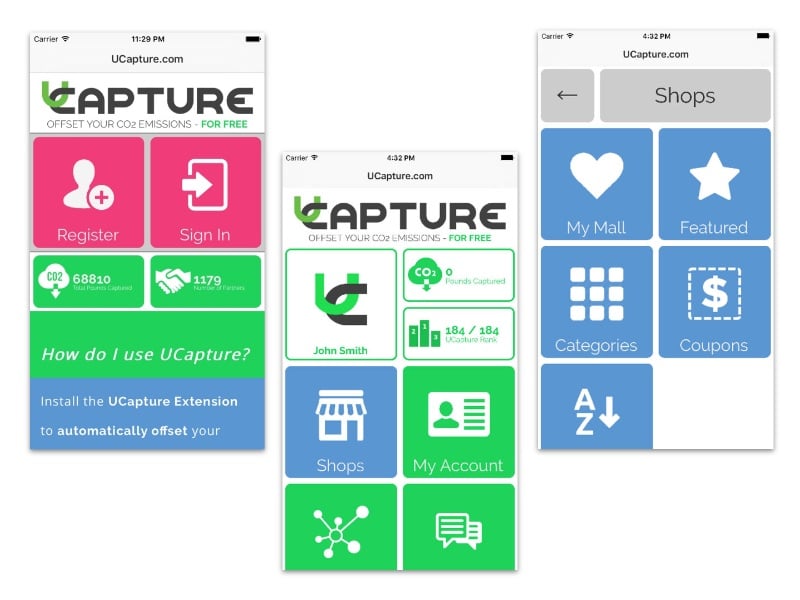 uCapture Mobile App Development