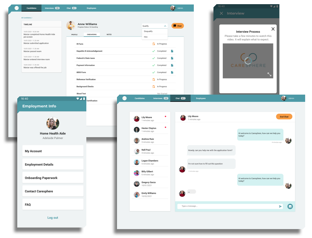 CareSphere Hiring Platform