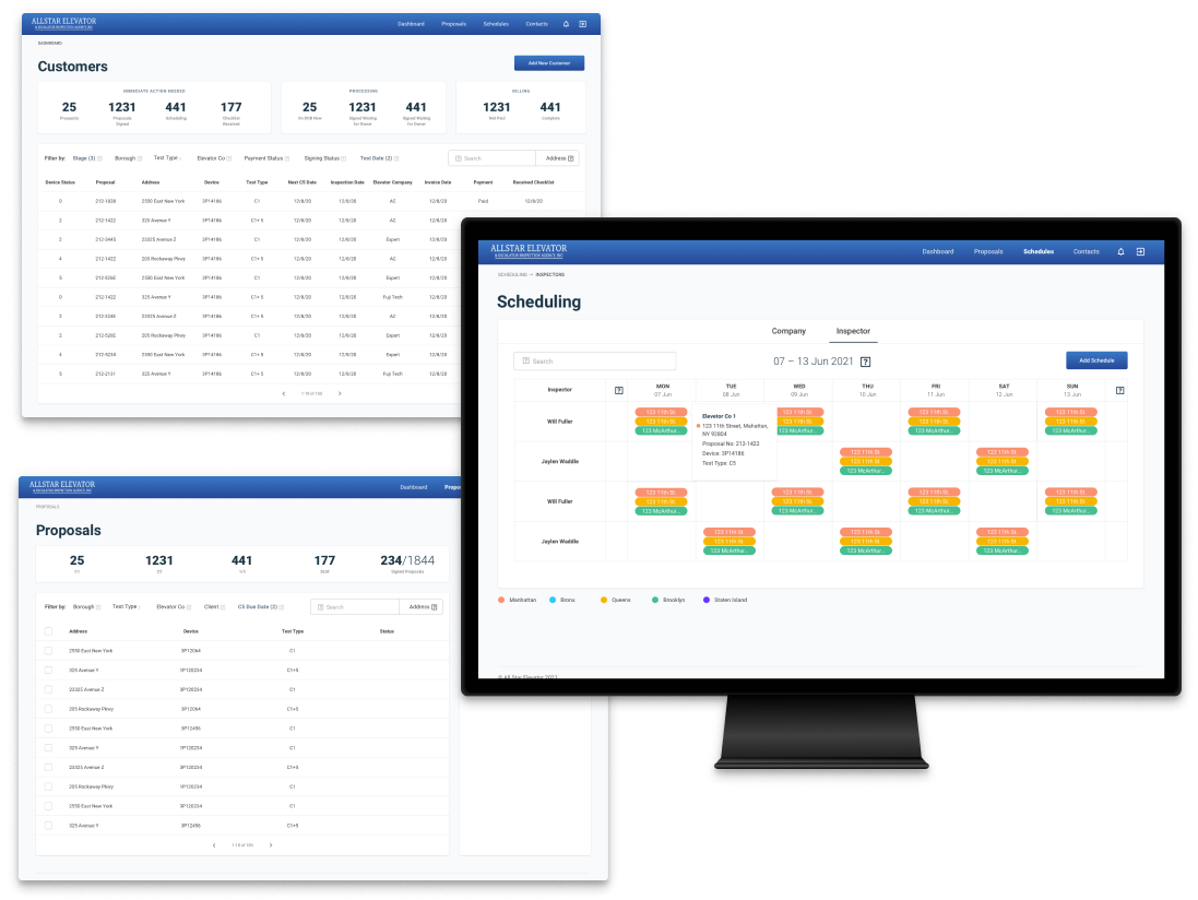 AllStar Elevator Inspection Software